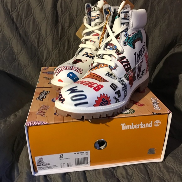 Timberland NBA Mitchell & Ness 6” Boot Men 12